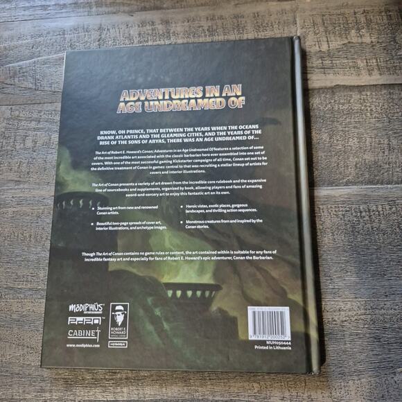 Modiphius Robert E Howard Conan The Art of Conan Adventures in An Age Undreamed - Picture 2 of 16